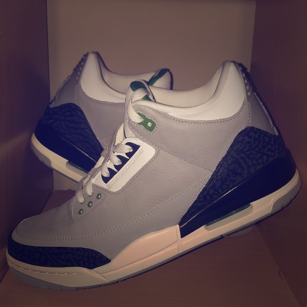 Jordan 3 retro (chlorophyll)